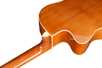 Wholesale 4/4 Spruce Top Classic Guitar Cutaway Electric 39inch with Pickups and Accessories