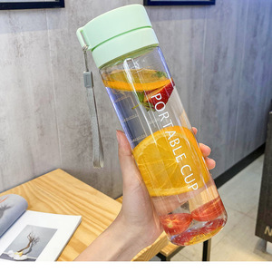 Portable Cup 500 Ml Pc Material Reusable Outdoor Drinking Water Bottle With Strap - Product Image 3