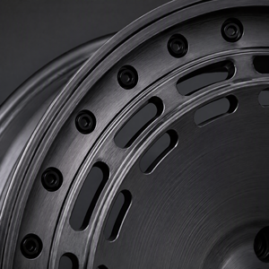 Rin de Aleación de 17 Pulgadas de Baja Presión, Estilo Beadlock, PCD 114.3*5, Negro Mate, <span class=keywords><strong>para</strong></span> Autos de Pasajeros, Compatible con VW Golf y Toyota Camry - Product Image 3