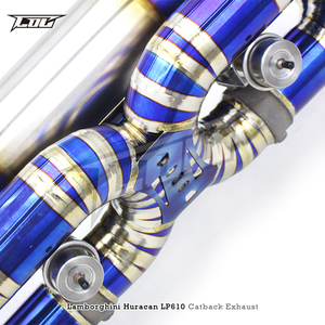 Sistema de <span class=keywords><strong>Escape</strong></span> Catback para <span class=keywords><strong>Lamborghini</strong></span> Huracan 5,2 LP580/LP610 2014-2023 silenciador de tubo de <span class=keywords><strong>Escape</strong></span> de titanio - Product Image 4