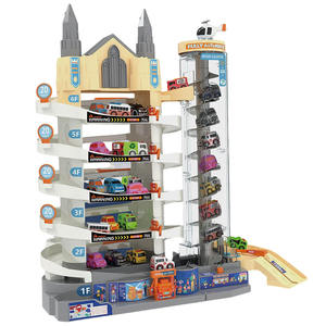 Parcheggio Urbano a Sei Piani Personalizzato, Sfida Avventurosa, Pista Multilivello, Giocattolo Educativo per Ragazzi, Regalo Auto - Product Image 1