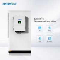 Système d'énergie solaire tout-en-un LiFePO4 50KW 176KWH 200kWh hors réseau/sur réseau pour les secteurs commercial et industriel