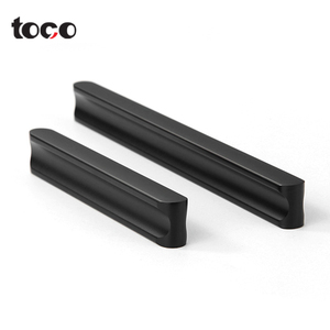 TOCO Hidden Kitchen Cabinet Handle Design Brushed Stainless Steel d <strong>Brass</strong> Wardrobe Handle Bedroom Furniture <strong>Drawer</strong> Handles <strong>Pulls</strong> - Product Image 2