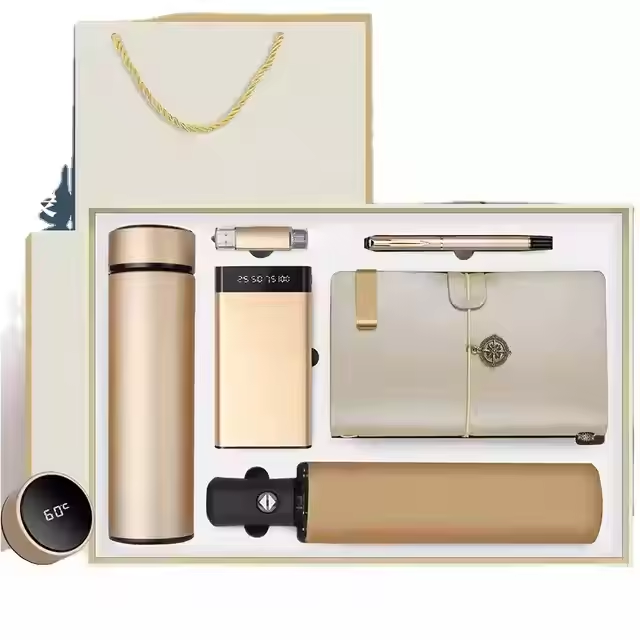 2025 Luxury Corporate Gift Set for Business Promotional Office Products Christmas Present Items Customizable