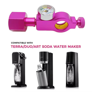Adaptateur de bouteille de CO2 pour station de remplissage de gazéificateur, pour remplissage et remplacement de réservoirs de CO2 - Product Image 3
