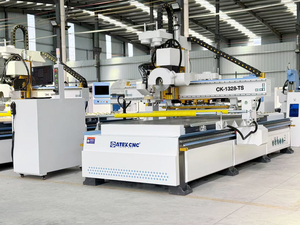 Nhà máy giá rẻ CNC phay khía gỗ Router Máy 5-trục lưỡi cưa CNC gỗ Router cho tường Bảng điều khiển cửa gỗ Bảng điều khiển - Product Image 3