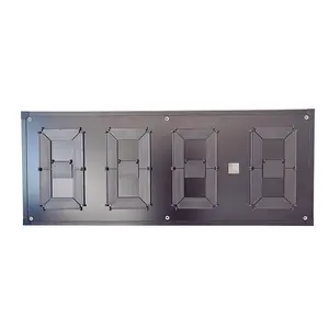 Transparentes magnetisches Acryl-Display mit einstellbarem Preis in großer Höhe auf der Ölpreis-Anzeigetafel, die direkt vom Hersteller geliefert wird