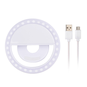 Anneau lumineux LED pour selfie, lampe portable pour selfie mobile pour iPhone 11 12, lampe à clip pour selfie, lampe pour téléphone, objectif pour téléphone, photographie - Product Image 3