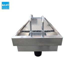 Table de <span class=keywords><strong>lavage</strong></span> avec corset en acier inoxydable de haute qualité, outil d'hôpital, de laboratoire - Product Image 2