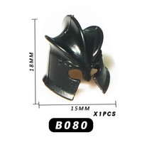 Casque de Chevalier Médiéval, Armure, Armes et Accessoires – Collection de Blocs de Construction Éducatifs en Plastique pour Enfants – Jouets pour Enfants