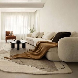 Sofá Seccional Curvo Estilo Normcore Italiano para <span class=keywords><strong>Poliform</strong></span>, Sofá Erman con Relleno de Esponja - Product Image 1