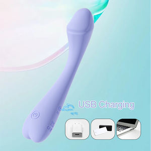 Mainan Seks Vibrator Silikon Cair Kuat untuk Wanita dengan Titik G, Bertenaga USB, Gratis Angel Torsion - Product Image 4