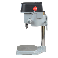 Mini perceuse à colonne de table 340W, machine à percer le bois avec mandrin de 4 mm, contrôle de vitesse variable, base en fonte, vitesse maximale de 12000 tr/min