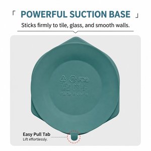 Nouvelle gamelle anti-glissement en silicone à ventouse pour animaux de compagnie, design moderne, écologique, portable, pour une alimentation lente et saine pour chiens et chats - Product Image 5