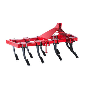 Cultivateur agricole 4 rangs rouge haute productivité pour le travail du sol - Product Image 1