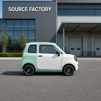 Nouvelle Voiture Électrique Micro-énergétique 4 Places, Véhicule Électrique à Basse Vitesse, Petite Voiture Électrique avec Climatisation pour Usage Familial