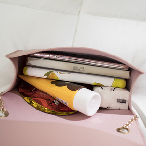 Women's Crossbody Bag PU Leather <b>Buttons</b> Zipper Solid Color Daily Outdoor Blue Black Red - Product Image 5