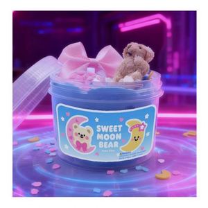 Kit de Slime Perfumado para Niñas, Ecológico y Creativo, con Masilla y Burbujas, Estilo Helado, Fácil de Hacer, Regalo Divertido para Niños - Product Image 3