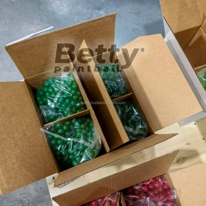 Balles de paintball de qualité supérieure de 0,68 pouces, coquille bicolore, double couleur, gelatine gonflable - Product Image 5