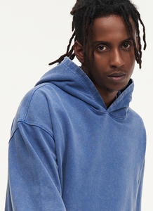 <span class=keywords><strong>Stampa</strong></span> all'ingrosso <span class=keywords><strong>su</strong></span> richiesta 425 Gsm pesante oversize Vintage con lavaggio acido da donna <span class=keywords><strong>felpa</strong></span> con cappuccio da uomo in difficoltà - Product Image 3