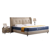 Lit matelassé de luxe américain, au design moderne luxueux et classique, King Size