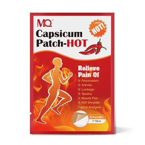 Parche chino Capsicum Hot Pain Yeso 8 unids/bolsa MQ Capsicum Patch para <span class=keywords><strong>aliviar</strong></span> <span class=keywords><strong>el</strong></span> <span class=keywords><strong>dolor</strong></span> <span class=keywords><strong>de</strong></span> <span class=keywords><strong>lumbago</strong></span> y <span class=keywords><strong>el</strong></span> <span class=keywords><strong>dolor</strong></span> muscular - Product Image 2