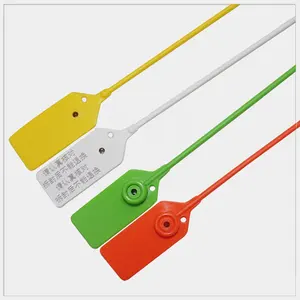 Cloth Seals Tie Tags Wholesale Custom Colorful Permanent Plastic Identification Cable Hang Tags for Garment