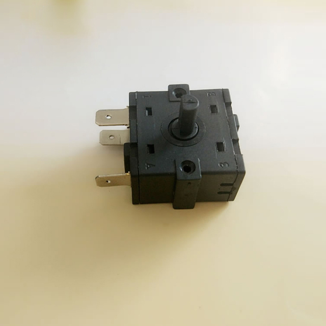 Rotary Switch 15A 250V 3-Pin for Lamp Hot Pot Fan Heater Electric Oven