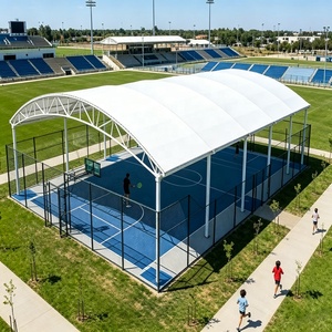 สนามแพเดิลเทนนิส, เต็นท์สนามฟุตบอล, เต็นท์โครงสร้างยืดหยุ่นสำหรับสนามกีฬา, หลังคาสนามบาสเกตบอล, ผู้ผลิตหลังคาสำหรับสนามกีฬา - Product Image 4