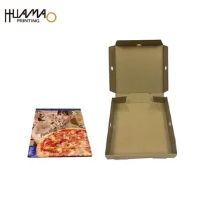 Narin görünüm Mini karton kutu Caja De karton Kawaii çıkartmalar biyobozunur teşekkür ederim kart Fast Food ambalaj Pizza kutusu