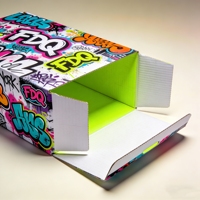 Maßgefertigte Luxus Weiße Karton-Kosmetikbox Recycelbare Zusammenklappbare Schönheitsverpackung mit Griff Magnetverschluss UV-Heißprägung
