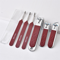 WELLFLYER-Ensemble de manucure et pédicure créatif, outil d'élimination des callosités, kit de soins de beauté personnels, 6 pièces, MS-1129
