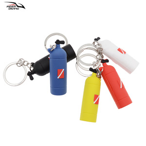 Keep <b>Diving</b> Silicone <b>Diving</b> Air <b>Tank</b> Keychain 0.75L Scuba <b>Diving</b> Accessory - Product Image 4
