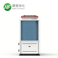 Unité modulaire refroidie par air à très basse température, refroidisseur à spirale refroidi par air à onduleur DC (10-120 CV/Mode double refroidissement et chauffage)