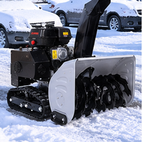 Équipement de déneigement à distance sur chenilles, industriel et commercial, portée de 12 m, OEM, pour parkings