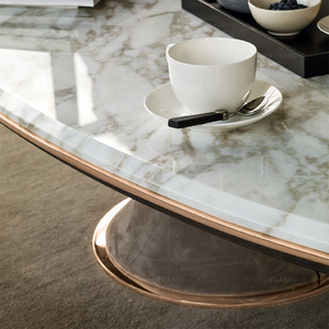 Living Room Furniture Low Round Nesting Italian Multifunctional Wooden Modern Luxury <b>Coffee</b> <b>Tables</b> Low Round Nesting <b>Coffee</b> - Product Image 4