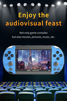 Console de jeu portable de poche 5 en 1, mini console de jeu rétro, joystick, refroidissement actif RGB, appareil de jeu vidéo