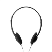 Headphone Lipat Koneksi Stabil Harga Terjangkau Colokan 3.5mm Headset Gaming Model On-Ear Headphone Berkabel