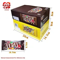 Best-selling Asian Snack: M&MS Milk Chocolate Candies (40g) - Exotic Chocolate Confectionery