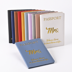Portefeuille multifonctionnel <span class=keywords><strong>pour</strong></span> passeport Mr et Mrs PU Portefeuille <span class=keywords><strong>pour</strong></span> carte de crédit et porte-passeport <span class=keywords><strong>pour</strong></span> femmes - Product Image 2