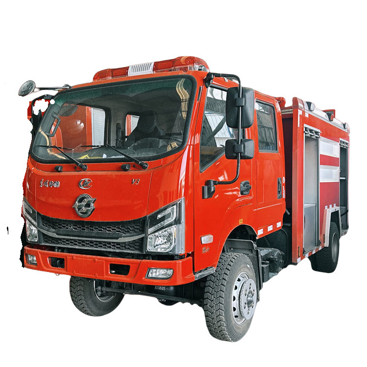 6000 Liters Low Price Water Tanker Fire Truck Fire Rescue Vehicle Emergency Fire Truck Sale