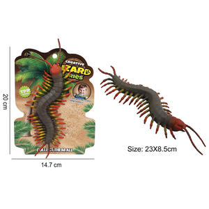 Promosyon Komik Simülasyon Esnek Hayvan Oyuncakı Kırkayak TPR Örümcek Oyuncaklar Çocuklar İçin Hediye - Product Image 4