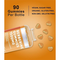 Gommes OEM à la berbérine et à la cannelle de Ceylan de marque privée Booster immunitaire Suppléments de santé à la berbérine