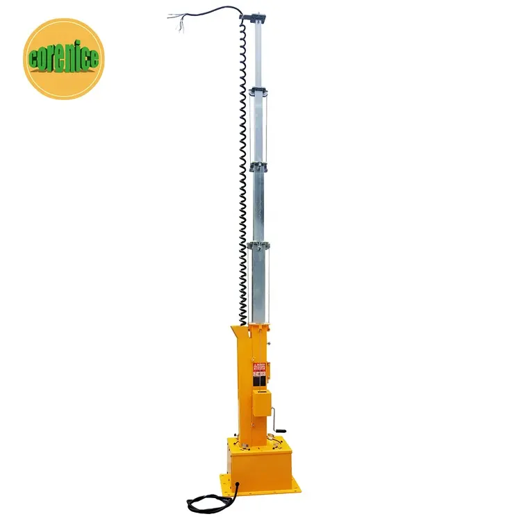 Tower Supplier Collapsible Antenna Mast Pneumatic Telescoping Pole