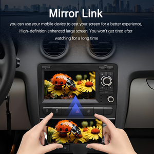 สำหรับออดี้ A3หน้าจอสัมผัสขนาด7นิ้ว (2003-2013) พร้อมเครื่องเล่นวิดีโอมัลติมีเดียไร้สายระบบแอนดรอยด์ออโต้คาร์เพลย์ DSP - Product Image 4