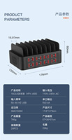 5 7 16 Port USB Chargeur 3.5A 100W 150W Universel Multi Rapide Station De Charge Stand pour Smartphones Téléphones Mobiles et Tablettes