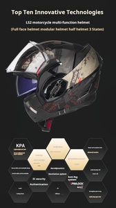Casco Abierto LS2 <span class=keywords><strong>FF900</strong></span> con Doble Visera Antivaho, Casco de Motocicleta Integral para Todas las Estaciones, para Hombre y Mujer, Nuevo, Carcasa de ABS - Product Image 5