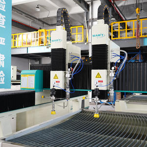 WAMIT Machine de découpe au jet d'eau à double tête 3 axes pour la découpe du verre avec pompe comme composant de base - Product Image 2