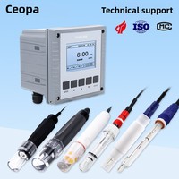 Sonde de pH industrielle haute précision avec contrôleur pour test de relevés visuels des eaux usées et des eaux de vidange