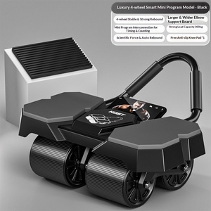 Roue abdominale à rebond automatique à quatre roues KDST, équipement d'exercice à domicile pour hommes et femmes - Product Image 1